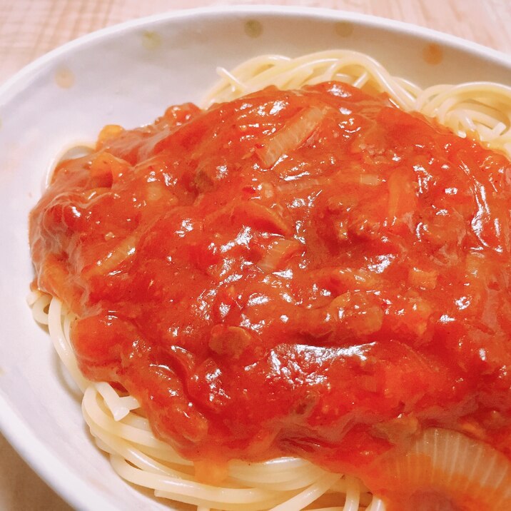 麻婆パスタ